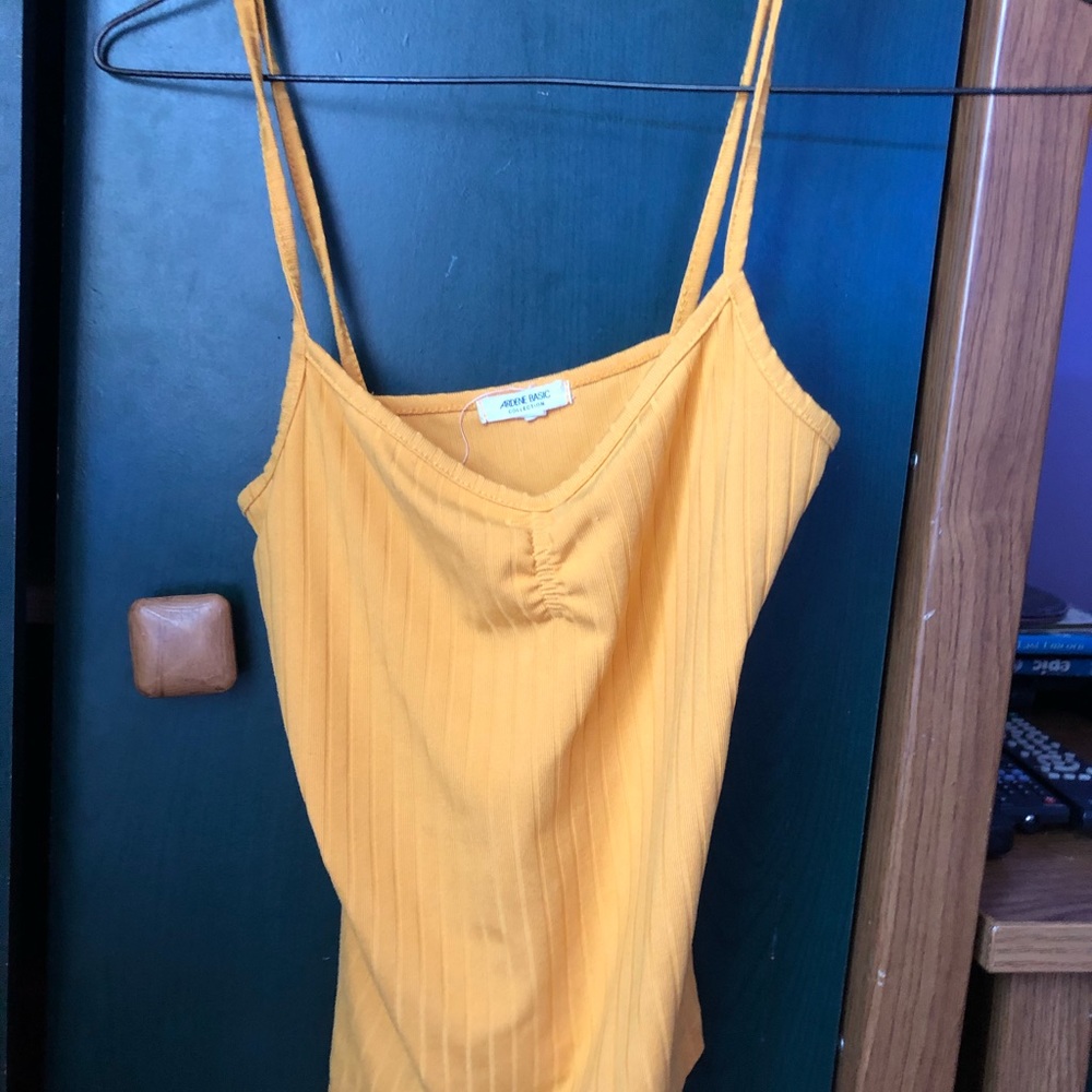 Yellow tank